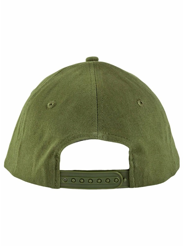 Meatfly Meatfly kšiltovka Wayne Flexfit Basic Logo Olive / Black | Černá | Velikost