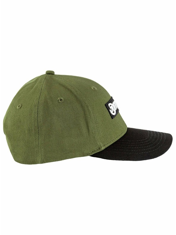 Meatfly Meatfly kšiltovka Wayne Flexfit Basic Logo Olive / Black | Černá | Velikost