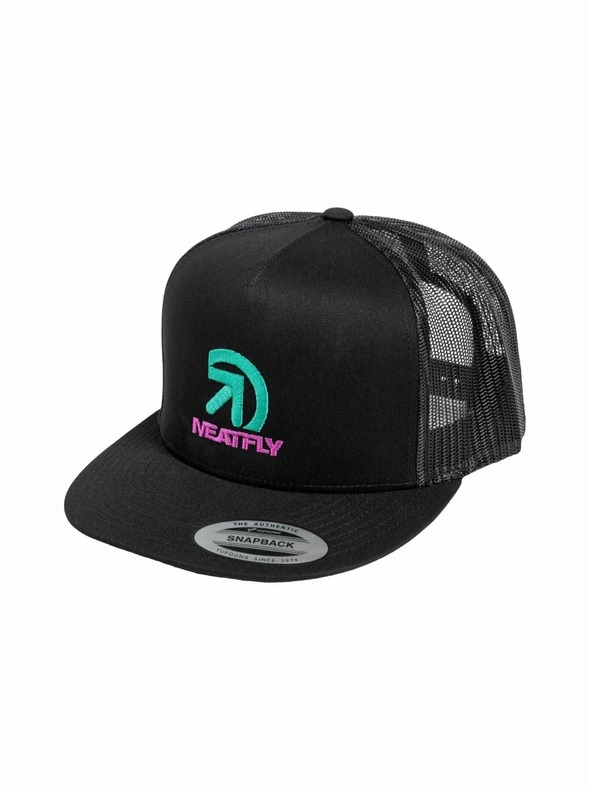 Meatfly Meatfly kšiltovka Kail Trucker Snapback Magenta / Black | Černá | Velikost