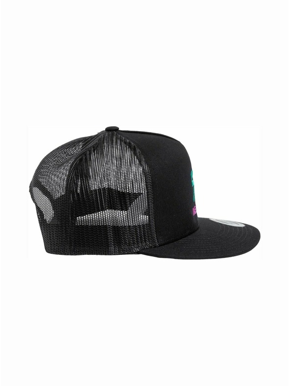 Meatfly Meatfly kšiltovka Kail Trucker Snapback Magenta / Black | Černá | Velikost