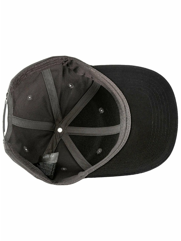 Meatfly Meatfly kšiltovka Wayne Flexfit Grey / Black Brand | Černá | Velikost