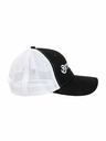 Meatfly Meatfly kšiltovka MF Logo Trucker White / Black | Černá | Velikost