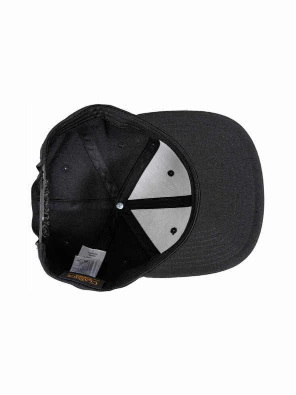 Meatfly Meatfly kšiltovka Finester Snapback Black | Černá | Velikost