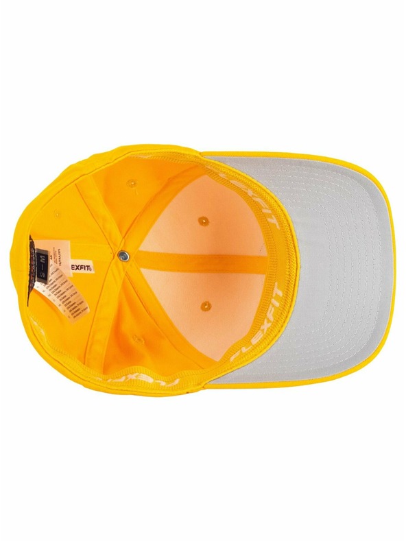 Meatfly Meatfly kšiltovka Raptor Flexfit Black Round/Gold | Černá | Velikost