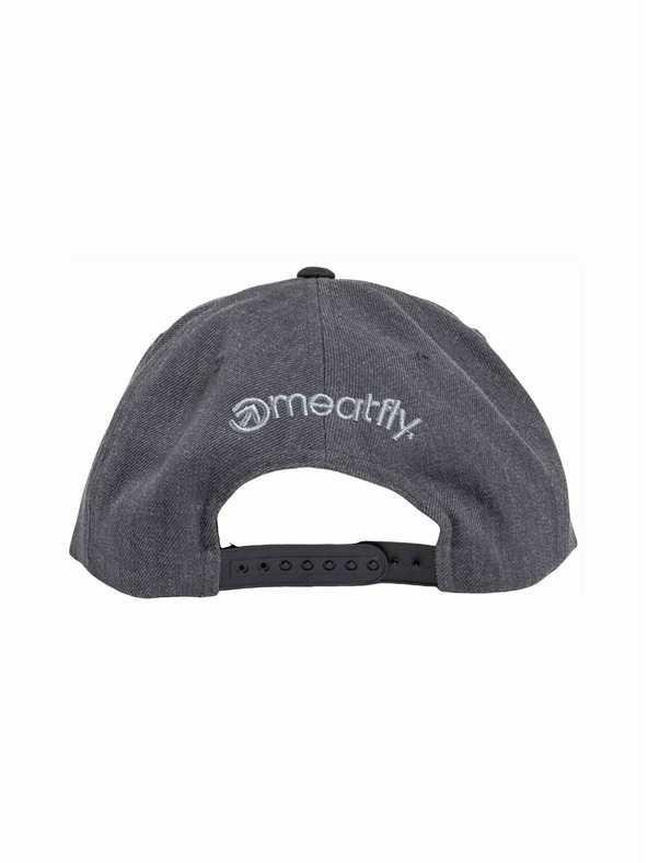 Meatfly Meatfly kšiltovka Finester Snapback Dark Grey | Šedá | Velikost