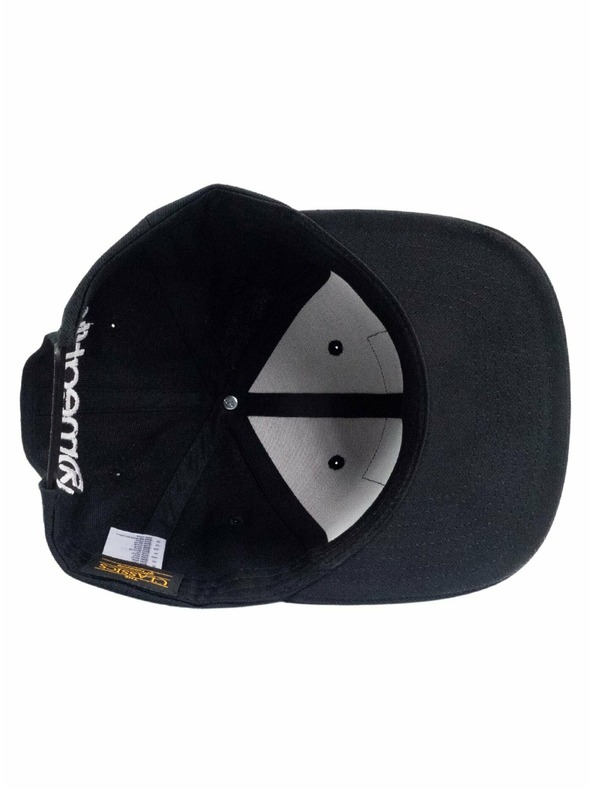 Meatfly Meatfly kšiltovka Big Shock Snapback White/Black | Černá | Velikost