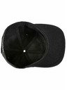Meatfly Meatfly kšiltovka Tyler Snapback Black Basic Logo | Černá | Velikost
