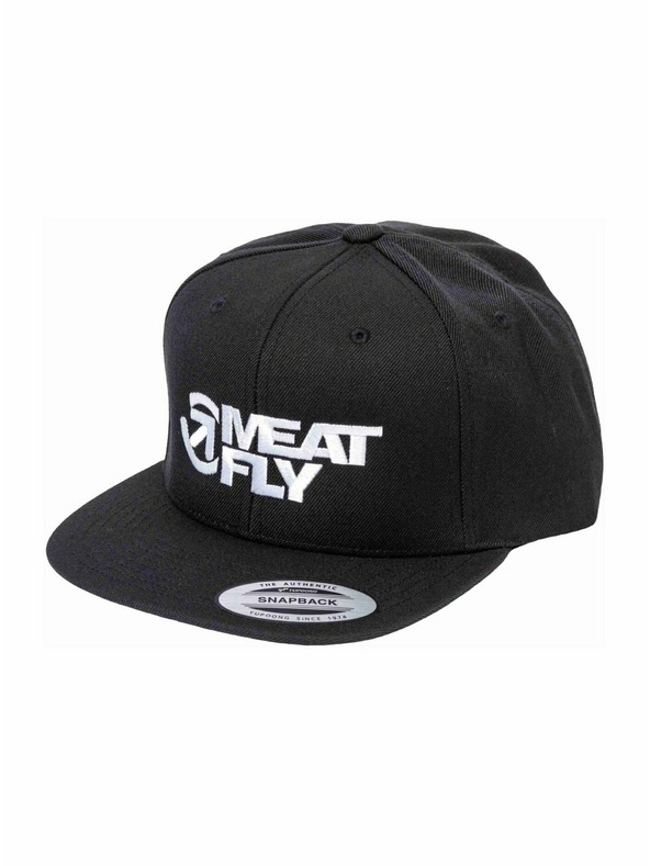 Meatfly Meatfly kšiltovka Ness Snapback Black | Černá | Velikost