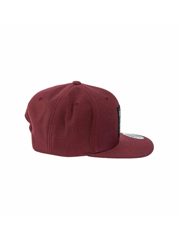 Meatfly Meatfly kšiltovka Hornet Snapback Coordinates Maroon | Červená | Velikost