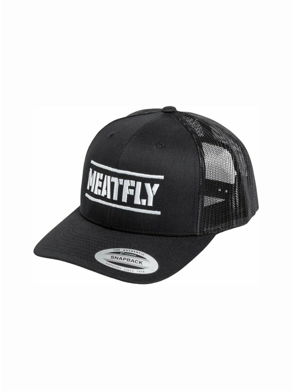 Meatfly Meatfly kšiltovka Docker Trucker Black | Černá | Velikost