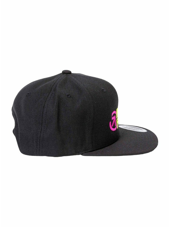 Meatfly Meatfly kšiltovka Ness Snapback Lime / Black | Černá | Velikost