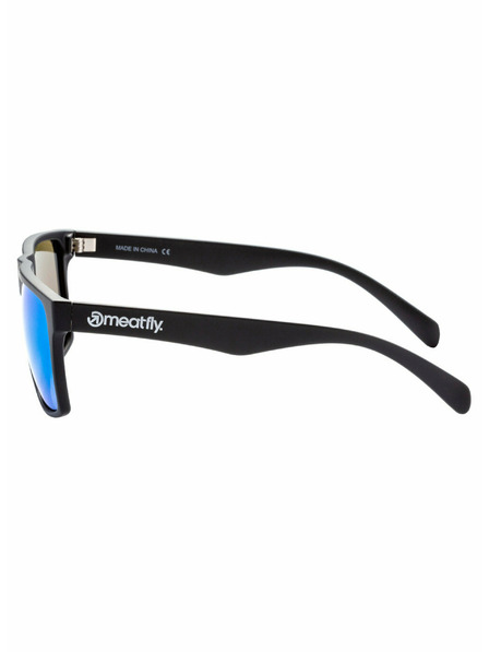Meatfly Meatfly sluneční polarizační brýle Trigger 2 Black Matt Blue | Černá | Velikost