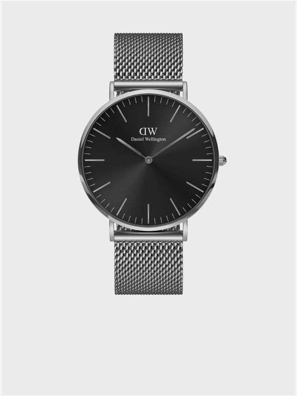 Daniel Wellington Pánské hodinky ve stříbrné barvě Daniel Wellington Classic