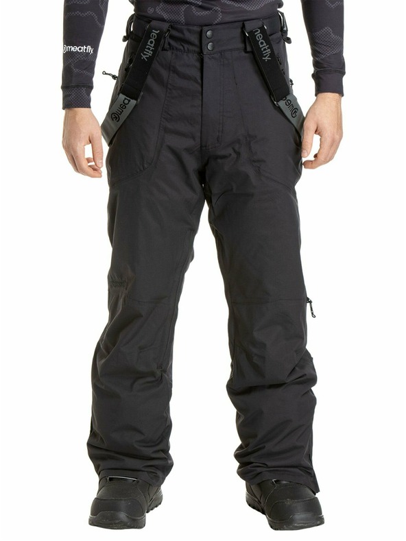 Meatfly Meatfly pánské SNB & SKI kalhoty Gnar Black | Černá | Velikost