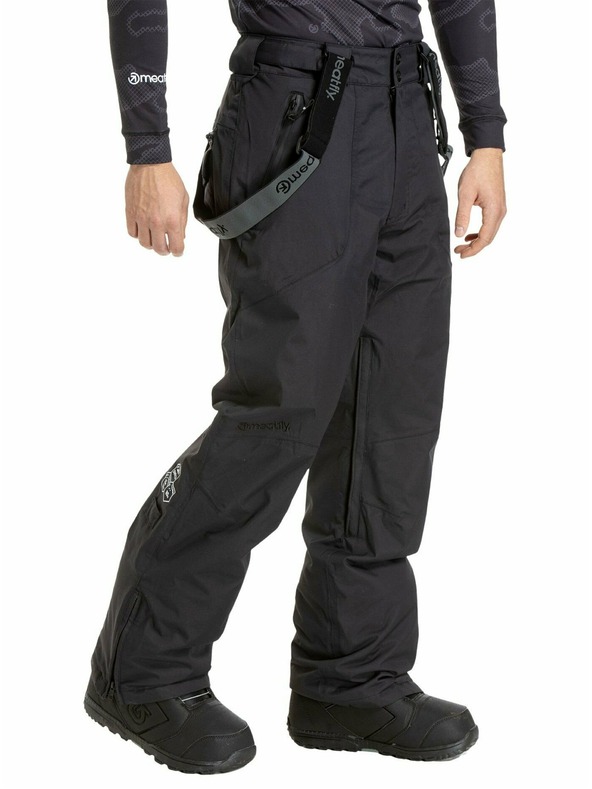 Meatfly Meatfly pánské SNB & SKI kalhoty Gnar Black | Černá | Velikost