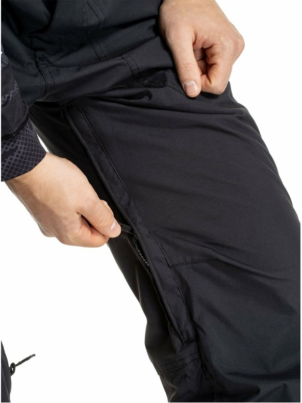 Meatfly Meatfly pánské SNB & SKI kalhoty Oggy Black | Černá | Velikost
