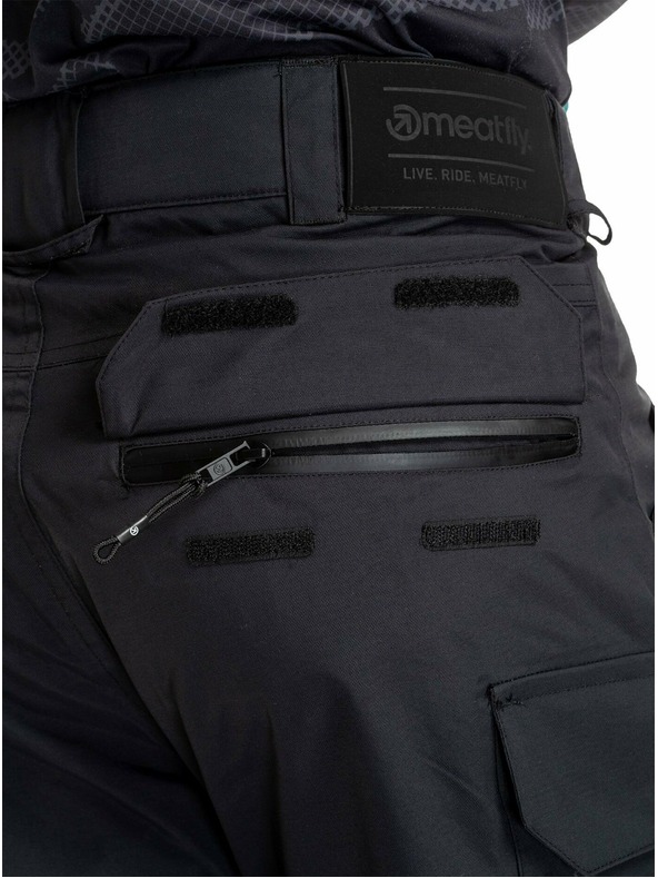 Meatfly Meatfly pánské SNB & SKI kalhoty Oggy Black | Černá | Velikost