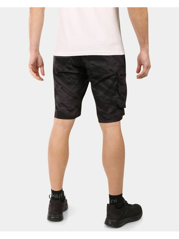 Kilpi Pánské outdoorové kraťasy Kilpi ASHER Černá
