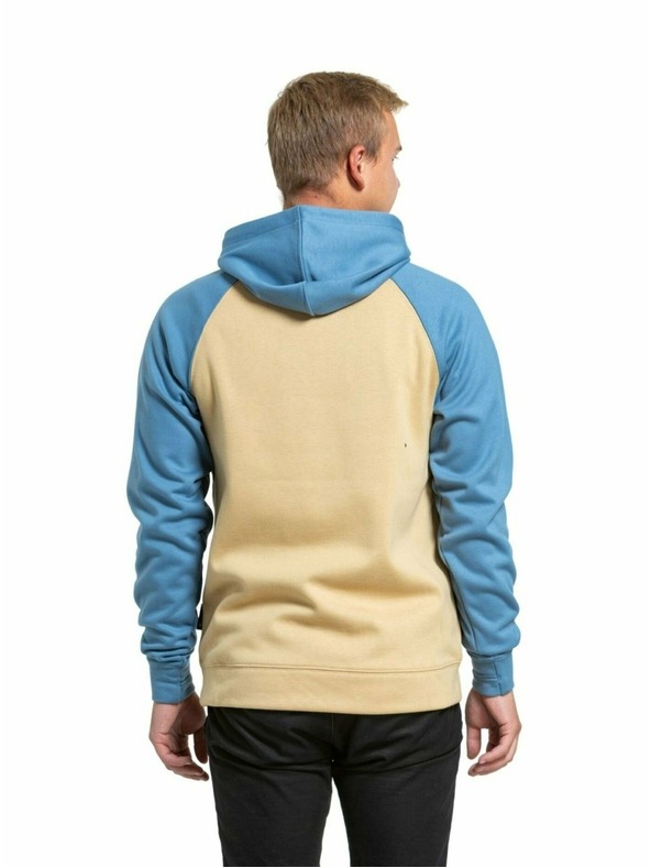 Meatfly Meatfly pánská technická mikina Gravel Light Brown