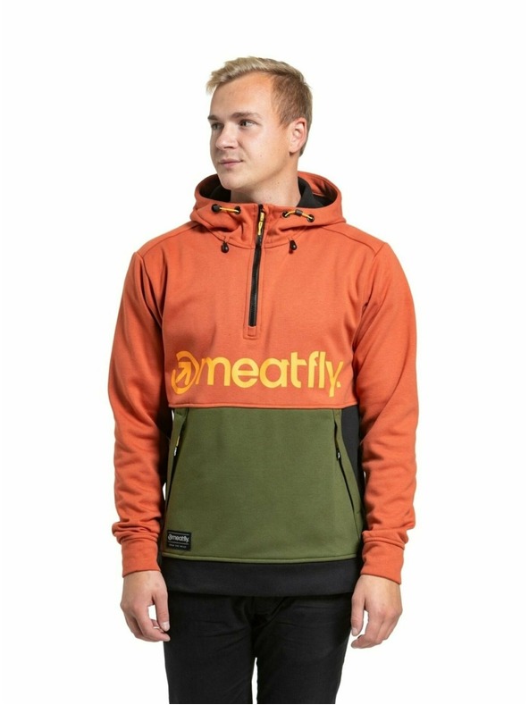 Meatfly Meatfly pánská technická mikina Tason Brick