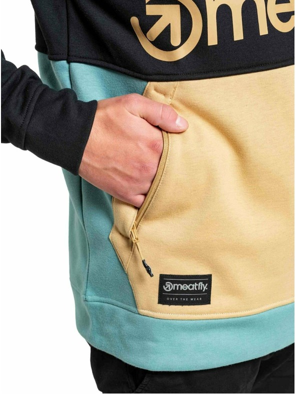 Meatfly Meatfly pánská technická mikina Tason Light Brown