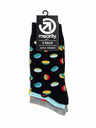 Meatfly Meatfly ponožky Oval socks Triple Pack | Mnohobarevná | Velikost