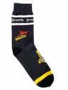 Meatfly Meatfly ponožky Big Shock Dakar Black | Černá | Velikost
