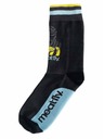 Meatfly Meatfly ponožky Dakar Blue/Yellow | Černá | Velikost