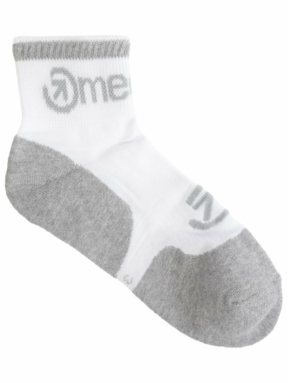 Meatfly Meatfly ponožky Middle White | Bílá | Velikost