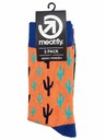 Meatfly Meatfly ponožky Lexy Triple Pack Cactus | Mnohobarevná | Velikost