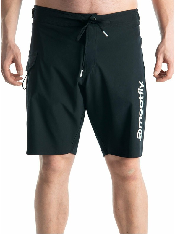 Meatfly Meatfly pánské plavky Mitch Boardshorts 21 Black | Černá | Velikost