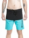Meatfly Meatfly pánské plavky Mitch Boardshorts 21" Mint / Black | Modrá | Velikost