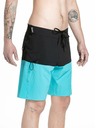 Meatfly Meatfly pánské plavky Mitch Boardshorts 21" Mint / Black | Modrá | Velikost