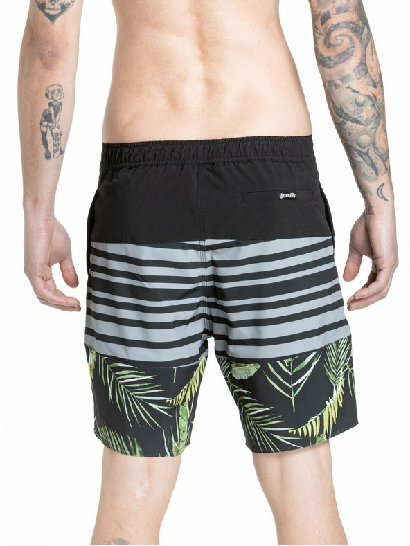 Meatfly Meatfly pánské plavky Ernie Boardshorts 19" Palm | Mnohobarevná | Velikost
