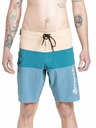 Meatfly Meatfly pánské plavky Mitch Boardshorts 21" Slate Blue / Latte | Modrá | Velikost