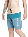Meatfly Meatfly pánské plavky Mitch Boardshorts 21" Slate Blue / Latte | Modrá | Velikost