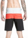 Meatfly Meatfly pánské plavky Mitch Boardshorts 21" Red Orange / Black | Červená | Velikost