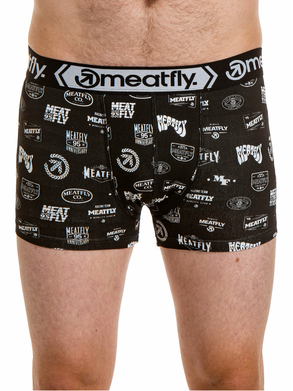 Meatfly Meatfly pánské boxerky Balboa Boxershorts Pineapple/Badges Gift Pack