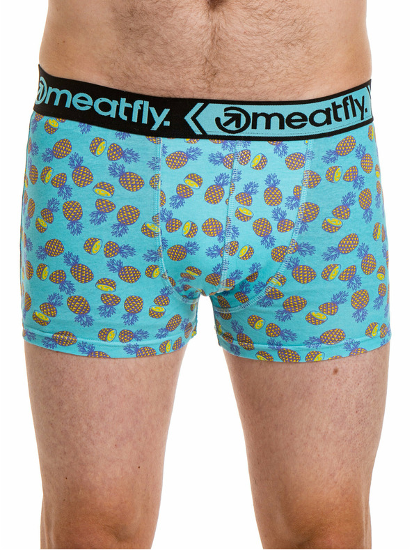 Meatfly Meatfly pánské boxerky Balboa Boxershorts Pineapple/Badges Gift Pack
