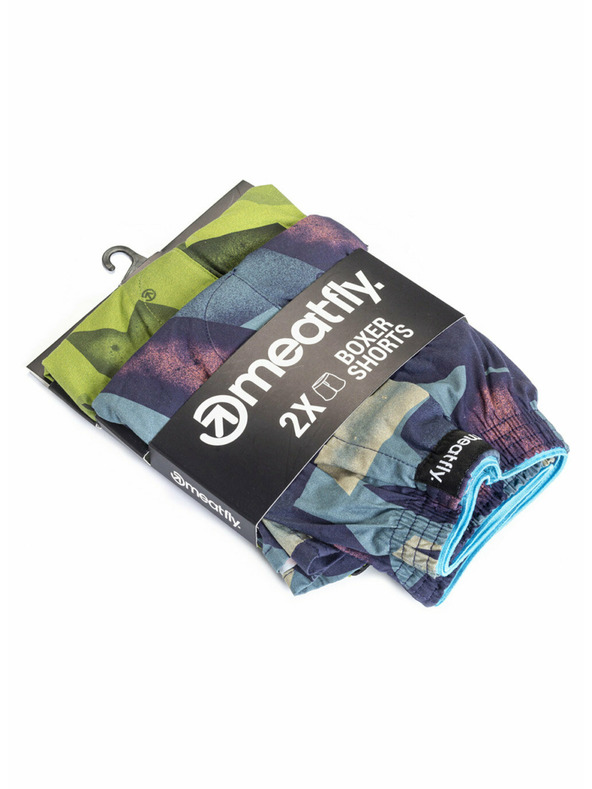 Meatfly Meatfly pánské trenýrky Agostino D - Shade | Šedá | Velikost