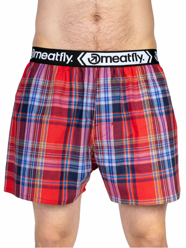 Meatfly Meatfly pánské boxerky Gigi Pink / Green | Růžová | Velikost