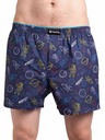 Meatfly Meatfly pánské boxerky Agostino Cosmo Gift Pack | Modrá | Velikost