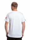 Meatfly Meatfly pánské tričko Big Shock Shattered White | Bílá | Velikost
