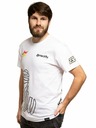 Meatfly Meatfly pánské tričko Big Shock Dakar White | Bílá | Velikost M | 100% bavlna