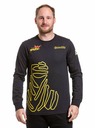 Meatfly Meatfly pánské tričko s dlouhým rukávem Dakar Beduin Black | Černá | Velikost