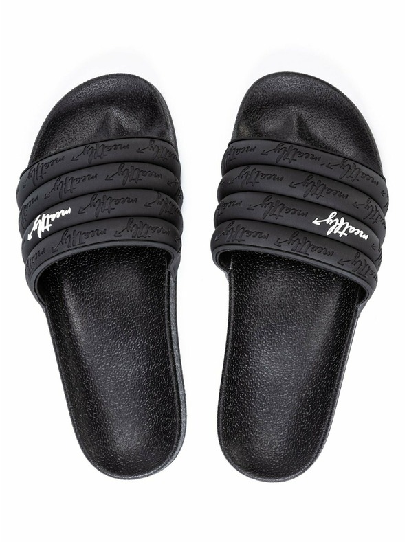 Meatfly Meatfly dámské pantofle Hudson Black Stripes černé