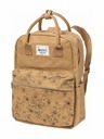 Meatfly Meatfly papírový batoh Cheery Blossom Brown 18 L