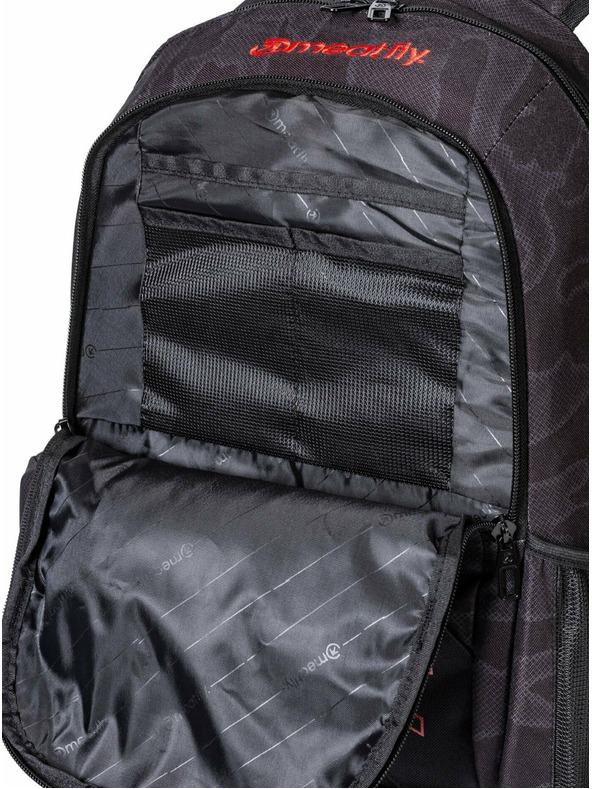 Meatfly Meatfly batoh Basejumper Morph Black 22 L | Černá | Objem 22 L