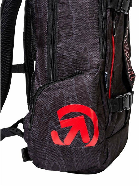 Meatfly Meatfly batoh Basejumper Morph Black 22 L | Černá | Objem 22 L
