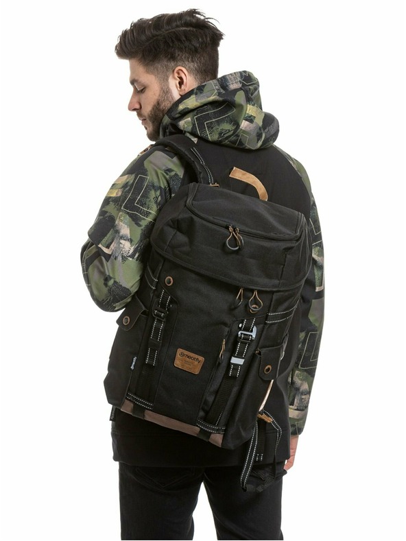 Meatfly Meatfly batoh Scintilla Black | Černá | Objem 26 L